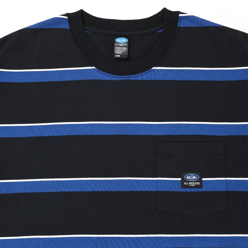 画像2: CHALLENGER/L/S AUTHENTIC BORDER TEE（BLACK）［オーセンティックボーダー長袖T-26秋冬］