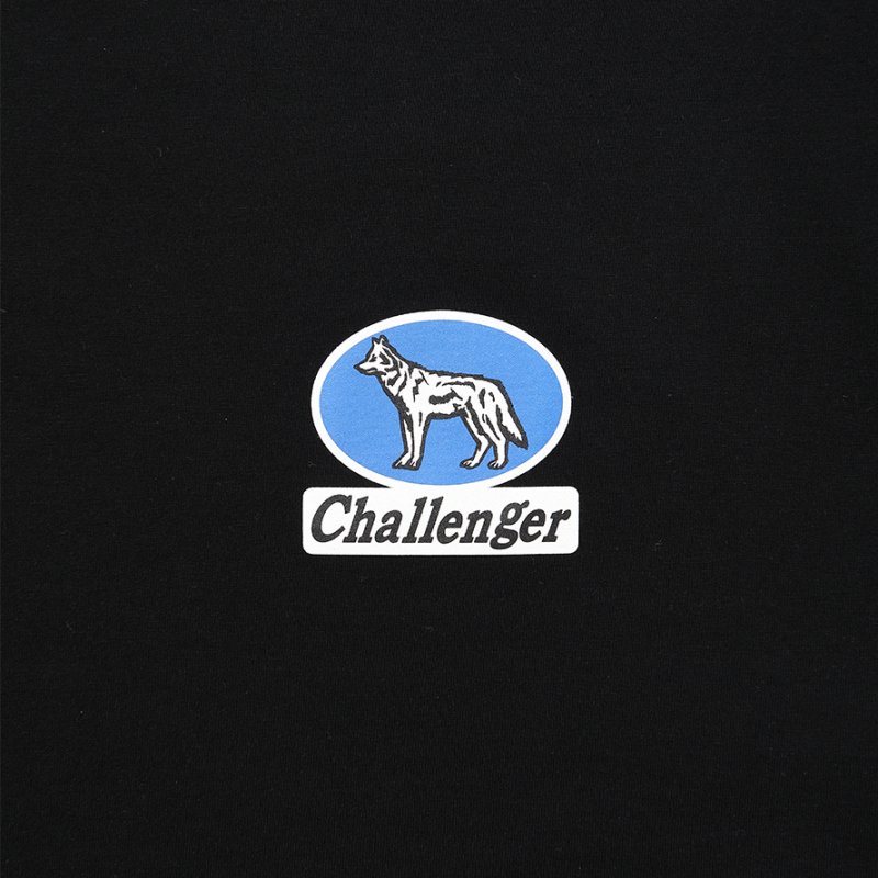 画像3: CHALLENGER/WOLF TEE（BLACK）［ウルフT-26秋冬］