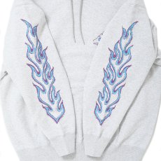 画像2: CHALLENGER/FLAME HOODIE（GRAY）［フレイムフーディー-26秋冬］ (2)