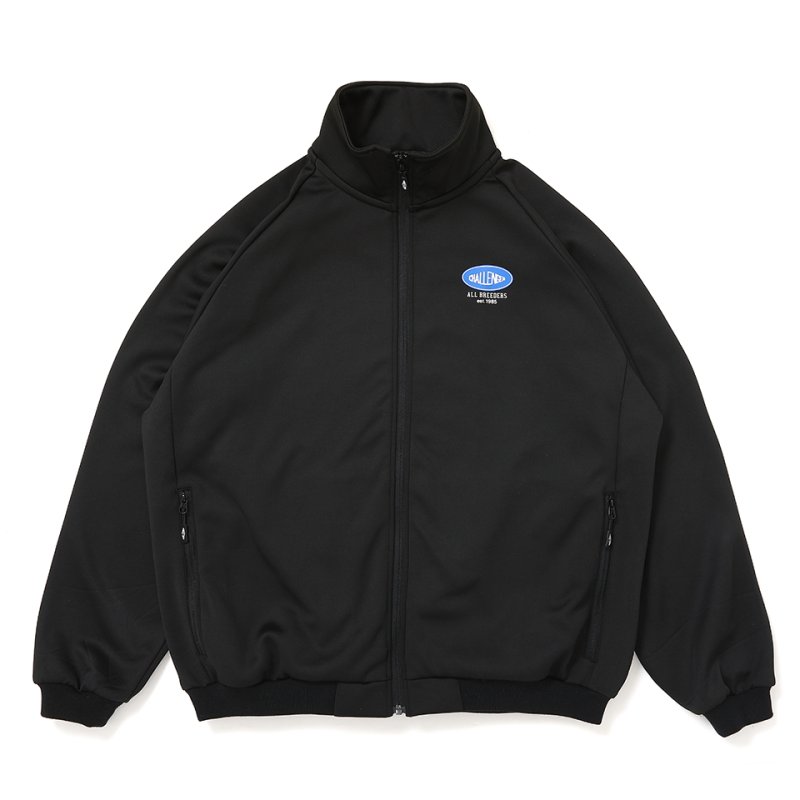 画像1: CHALLENGER/LOGO ZIP UP WARM CORE（BLACK）［ロゴジップアップウォームコア-26秋冬］