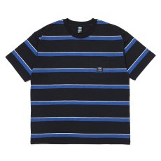 画像1: CHALLENGER/S/S AUTHENTIC BORDER TEE（BLACK）［オーセンティックボーダーT-26秋冬］ (1)