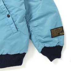 画像4: CHALLENGER/REVERSIBLE MA-1 JACKET（BLUE GRAY/YELLOW）［リバーシブルMA-1 JKT-26秋冬］ (4)