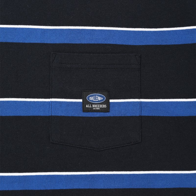 画像3: CHALLENGER/L/S AUTHENTIC BORDER TEE（BLACK）［オーセンティックボーダー長袖T-26秋冬］