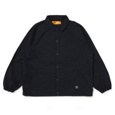 画像1: CHALLENGER/COACH SHIRT（NAVY）［コーチシャツ-26秋冬］ (1)