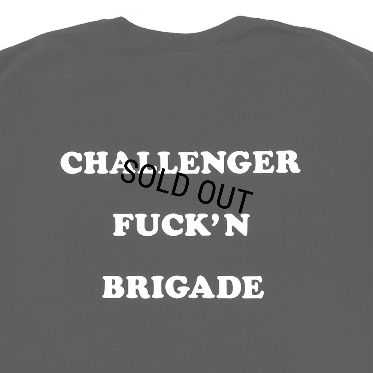 画像4: CHALLENGER/80's TEE（BLACK）［80's T-26秋冬］ (4)