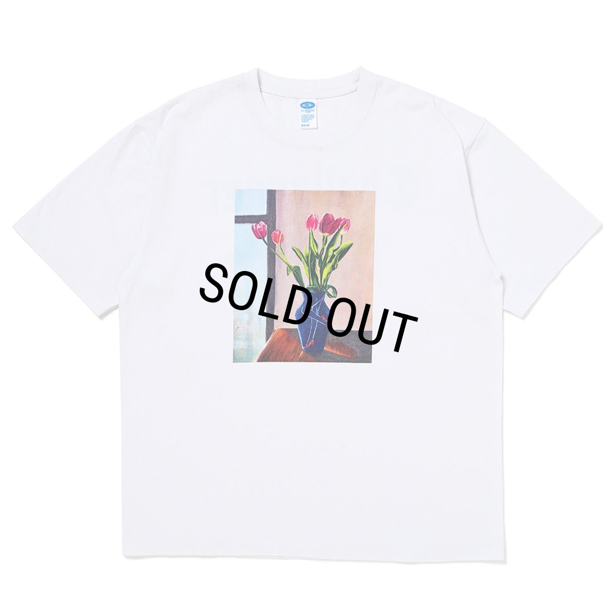 画像1: CHALLENGER/TULIP TEE（WHITE）［チューリップT-26秋冬］ (1)