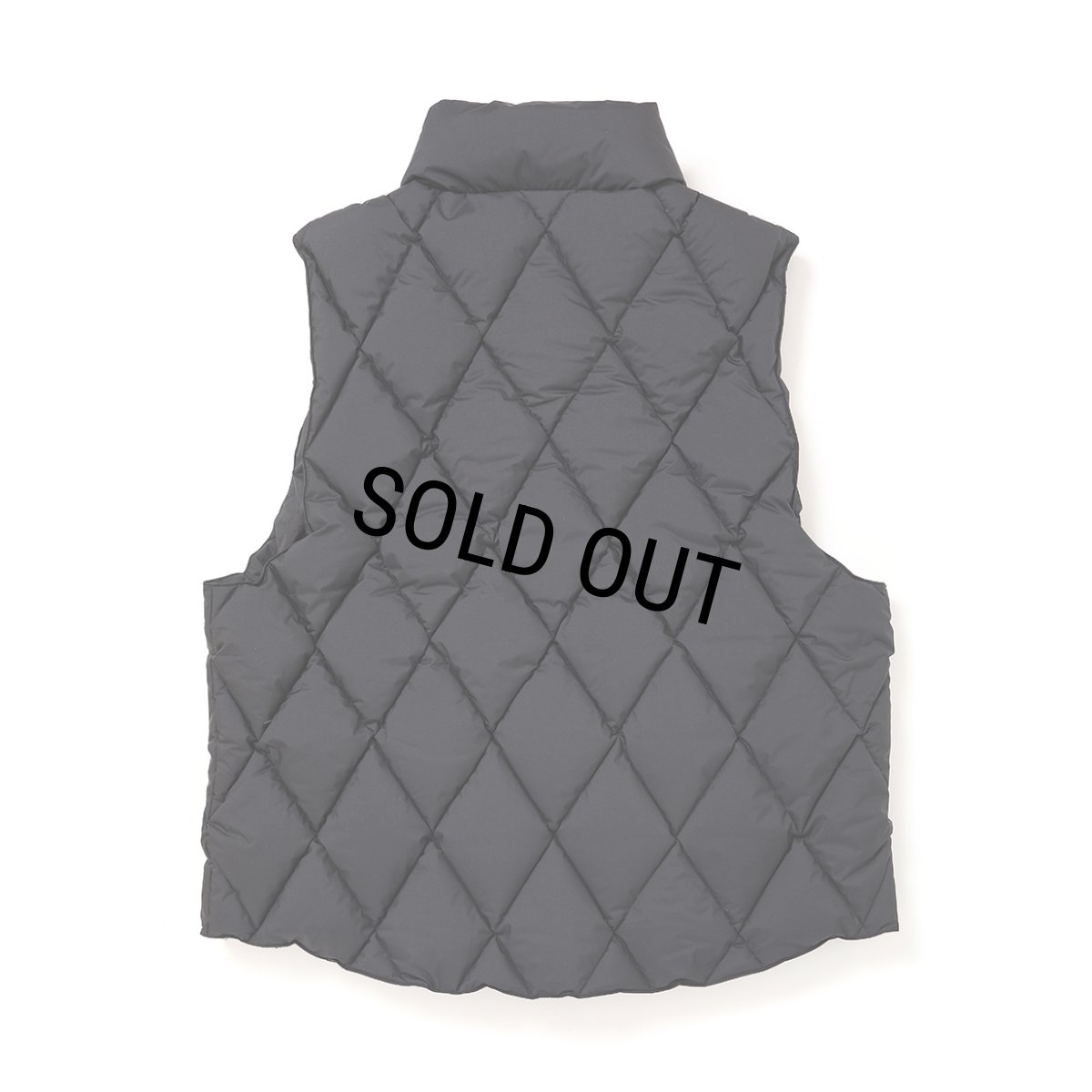 画像2: CHALLENGER/QUILTING DOWN VEST（BLACK）［キルティングダウンベスト-26秋冬］ (2)