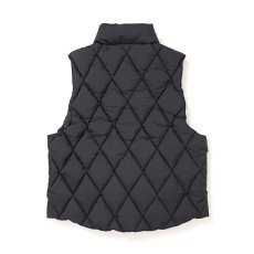 画像2: CHALLENGER/QUILTING DOWN VEST（BLACK）［キルティングダウンベスト-26秋冬］ (2)