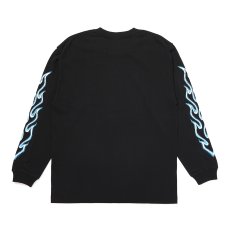画像2: CHALLENGER/L/S FLAME TEE（BLACK）［フレイム長袖T-26秋冬］ (2)