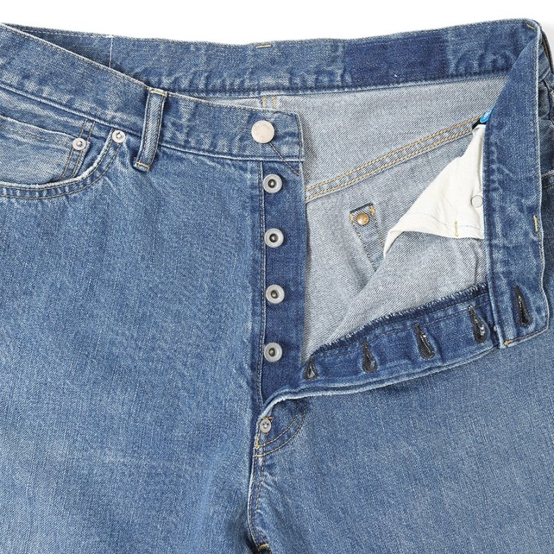 画像3: CHALLENGER/CLASSIC DENIM PANTS（WASHED INDIGO）［クラシックデニムパンツ-26秋冬］