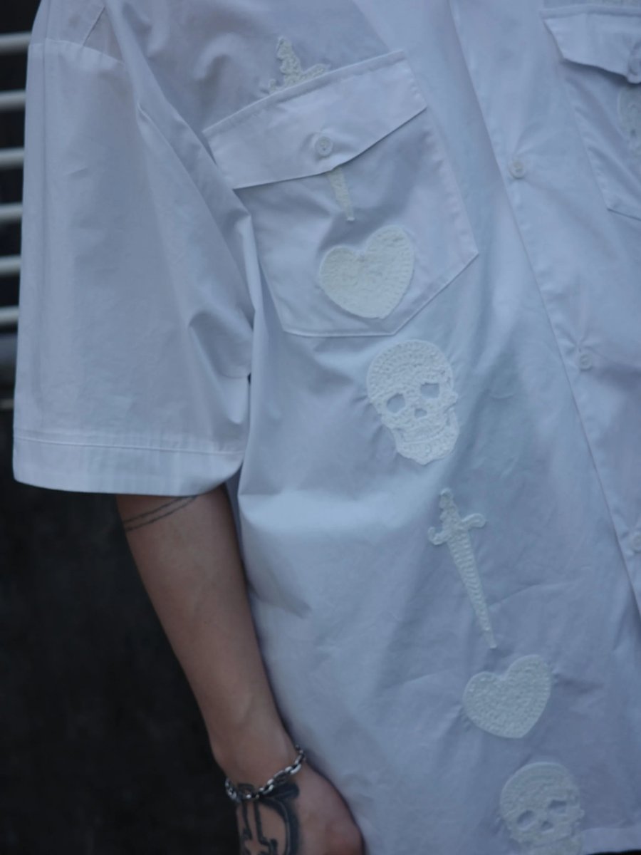 画像6: BUENA VISTA/Guayabera s/s shirt（OFF WHITE）［キューバシャツ-26春夏］ (6)