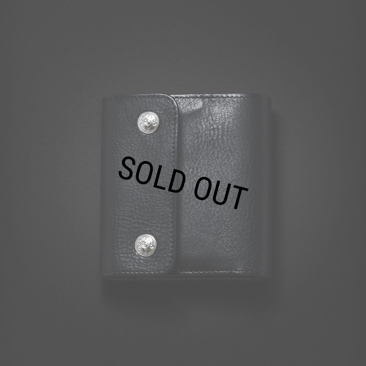 画像2: ANTIDOTE BUYERS CLUB/Trifold Wallet（Black/Grain Leather） (2)