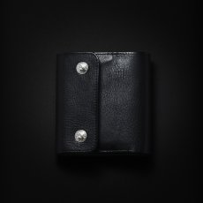 画像2: ANTIDOTE BUYERS CLUB/Trifold Wallet（Black/Grain Leather） (2)