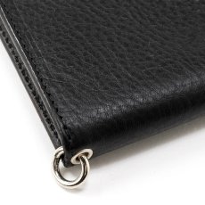 画像5: CALEE/STUDS LEATHER ZIP MULTI LONG WALLET（BLACK）［レザージップマルチロングウォレット-26春夏］ (5)