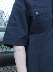 画像5: BUENA VISTA/Guayabera s/s shirt（BLACK）［キューバシャツ-26春夏］ (5)