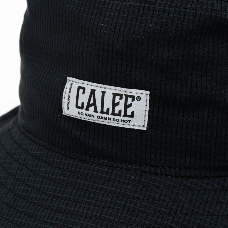 画像3: CALEE/DOTAIR MULTI FUNCTION BUCKET HAT（BLACK）［マルチファンクションバケットハット-26春夏］
