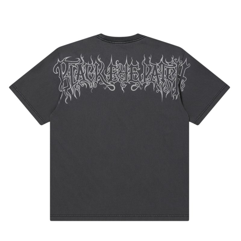 画像2: BlackEyePatch/BLACK METAL LOGO TEE（WASHED BLACK）