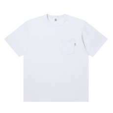 画像1: BlackEyePatch/HWC HEAVYWEIGHT POCKET TEE（WHITE） (1)