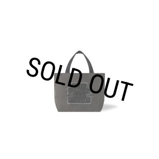 BlackEyePatch/OG LABEL APPLIQUE SMALL TOTE（BLACK） - JONAS