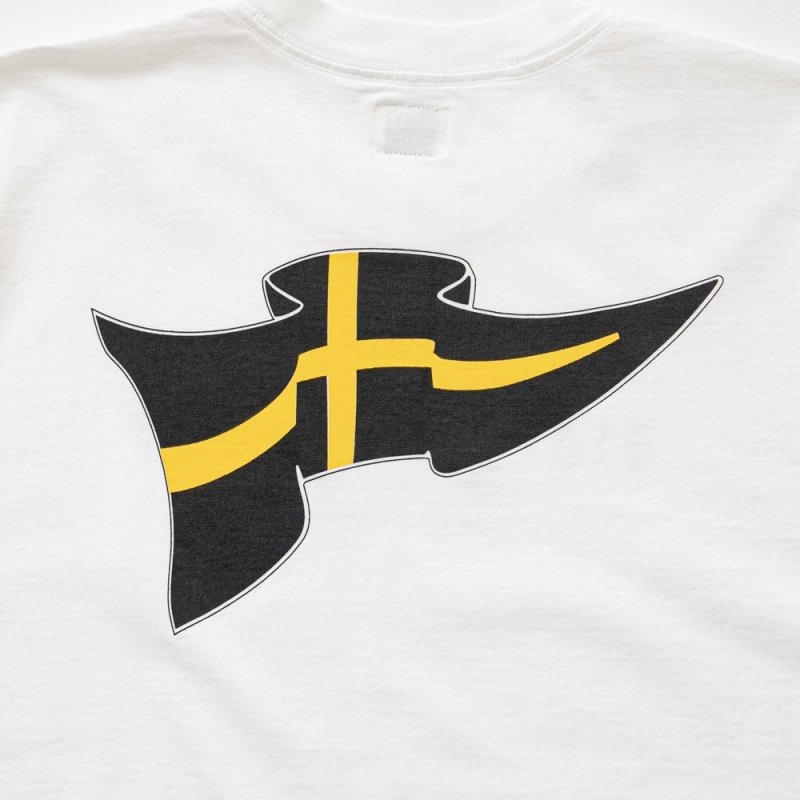 画像3: RATS/FLAG TEE（WHITE）［フラッグT-26春夏］