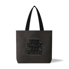 画像1: BlackEyePatch/OG LABEL APPLIQUE LARGE TOTE（BLACK） (1)