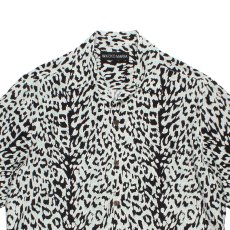 画像2: WACKO MARIA/LEOPARD HAWAIIAN SHIRT（IVORY）［レオパードハワイアンシャツ-26春夏］ (2)