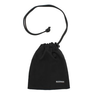WACKO MARIA/DRAWSTRING BAG（BLACK）［ドローストリングバッグ-26春夏