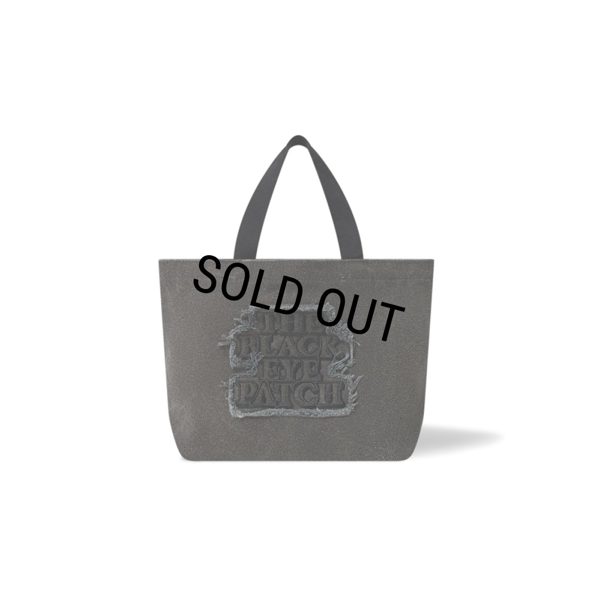 画像1: BlackEyePatch/OG LABEL APPLIQUE MEDIUM TOTE（BLACK） (1)