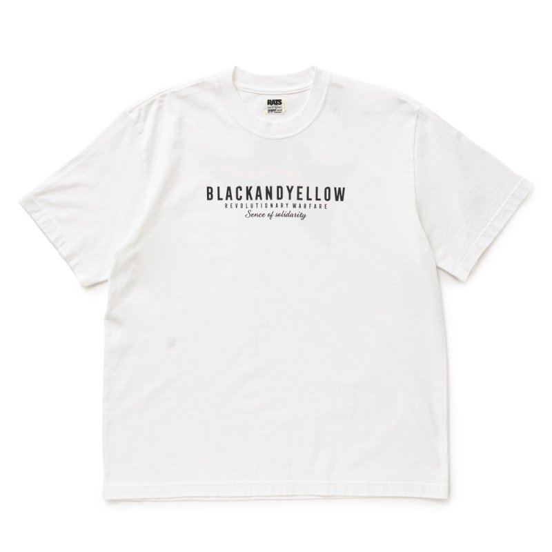 画像1: RATS/FLAG TEE（WHITE）［フラッグT-26春夏］