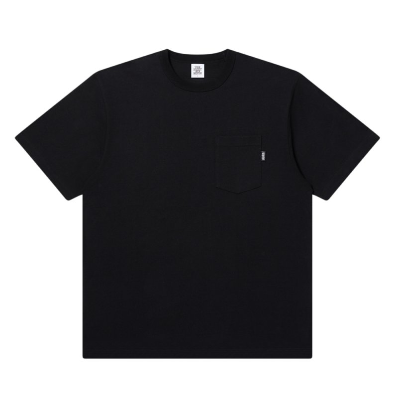画像1: BlackEyePatch/HWC HEAVYWEIGHT POCKET TEE（BLACK）