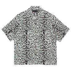 画像1: WACKO MARIA/LEOPARD HAWAIIAN SHIRT（IVORY）［レオパードハワイアンシャツ-26春夏］ (1)