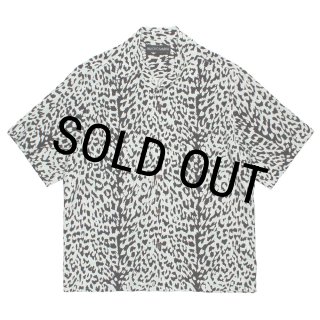 WACKO MARIA/LEOPARD HAWAIIAN SHIRT（IVORY）［レオパードハワイアン