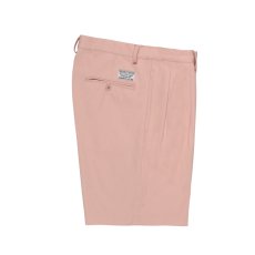 画像1: WACKO MARIA/SOLBIATI / DOUBLE PLEATED SHORT TROUSERS（PINK）［ツータックチノショーツ-26春夏］ (1)