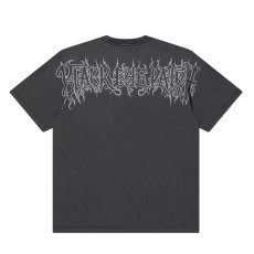 画像1: BlackEyePatch/BLACK METAL LOGO TEE（WASHED BLACK） (1)