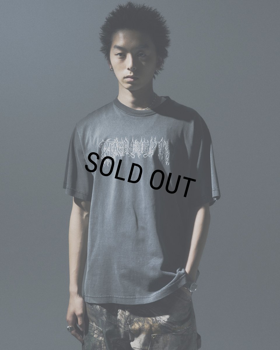 画像3: BlackEyePatch/BLACK METAL LOGO TEE（WASHED BLACK） (3)