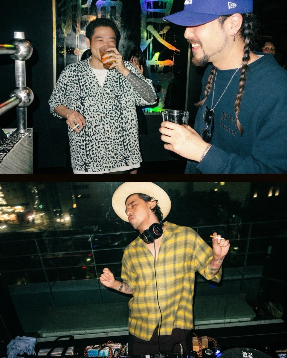 画像5: WACKO MARIA/OMBRE CHECK OPEN COLLAR SHIRT（GREEN）［オンブレチェックオープンカラーシャツ-26春夏］ (5)