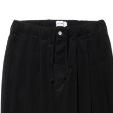 画像3: COOTIE PRODUCTIONS/Corduroy 3 Tuck Easy Trousers（Black）［コーデュロイ3タックイージーパンツ-24秋冬］ (3)
