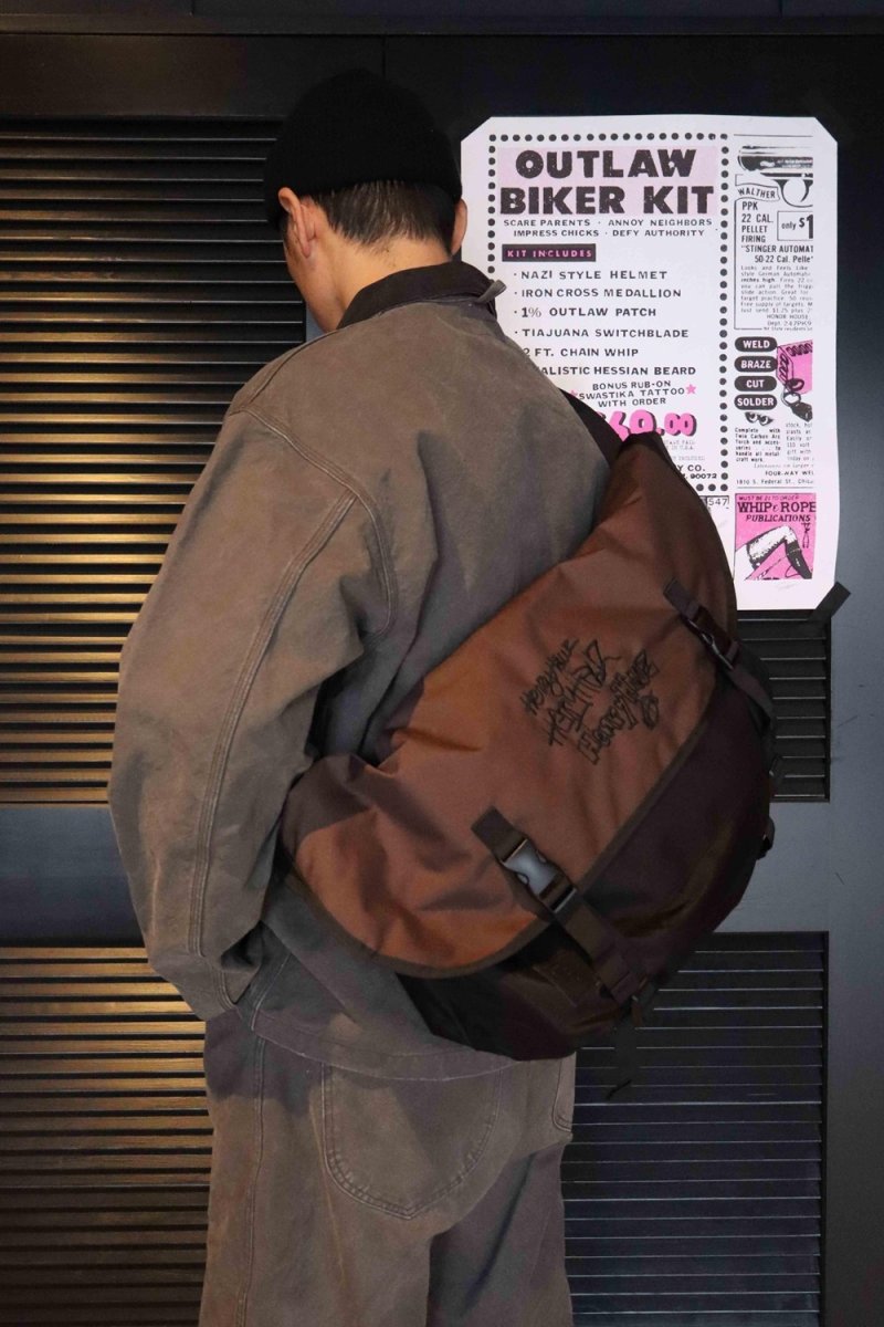 画像3: ROUGH AND RUGGED/FUN MESSENGER（BROWN）［ファンメッセンジャーバッグ-26春夏］