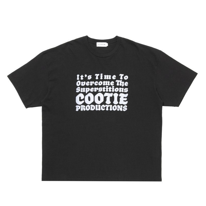 画像1: COOTIE PRODUCTIONS/Gas Boil Zimbabwe Jersey S/S Tee - 1（Black）［プリントT-26春夏］