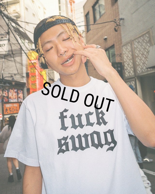 BlackEyePatch/FUCK SWAG TEE（BLACK） - JONAS
