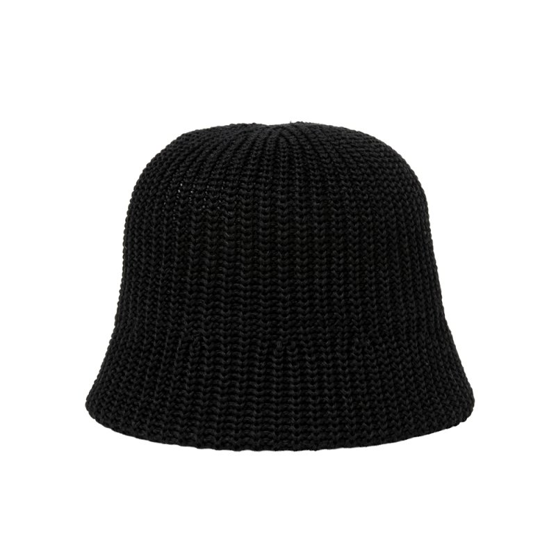 画像1: COOTIE PRODUCTIONS/Knit Crusher Hat（Black）［ニットクラッシャーハット-26春夏］