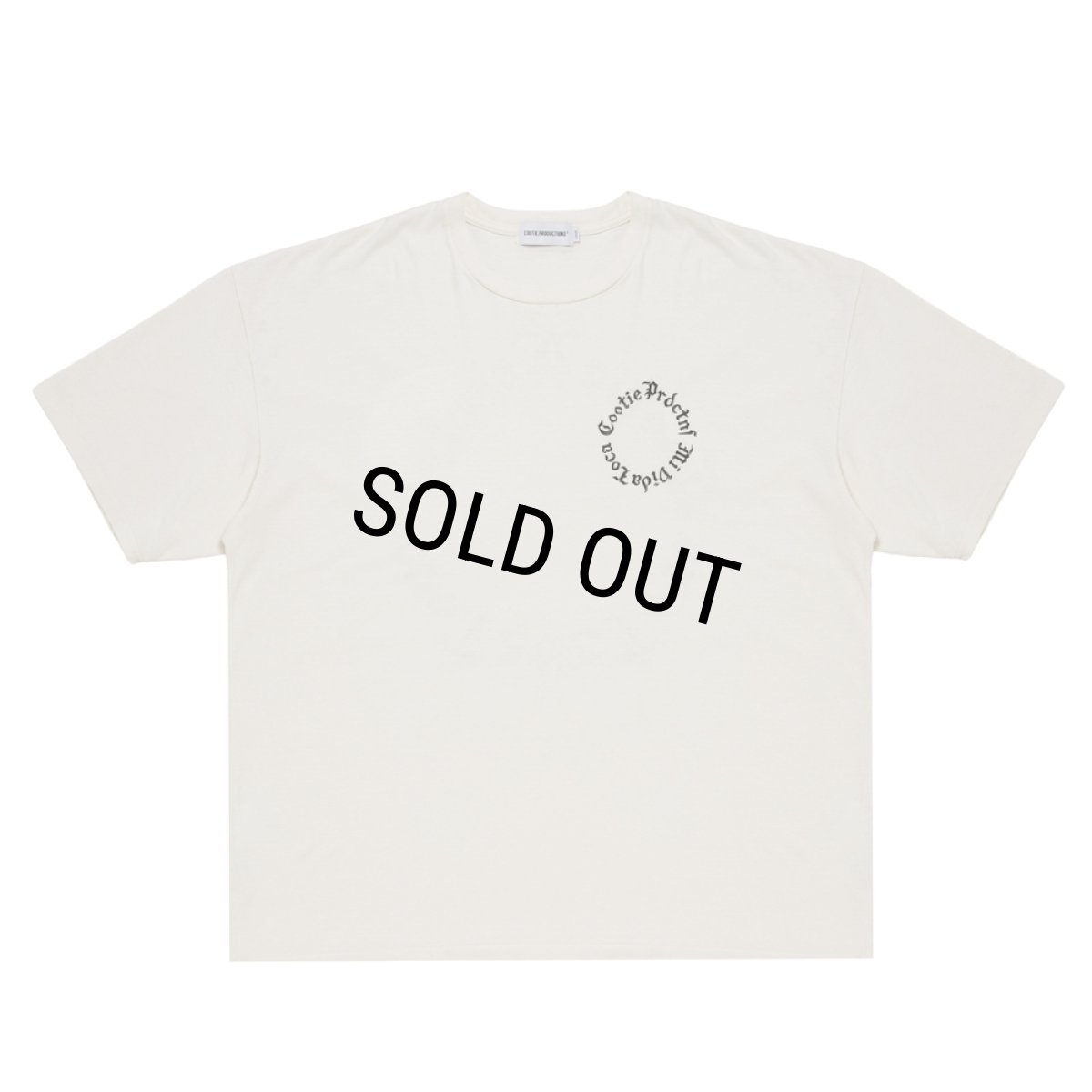 画像2: COOTIE PRODUCTIONS/Gas Boil Zimbabwe Jersey S/S Tee - 2（Off Ivory）［プリントT-26春夏］ (2)