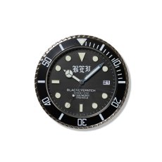 画像1: BlackEyePatch/OE DIAL WALL CLOCK（BLACK） (1)