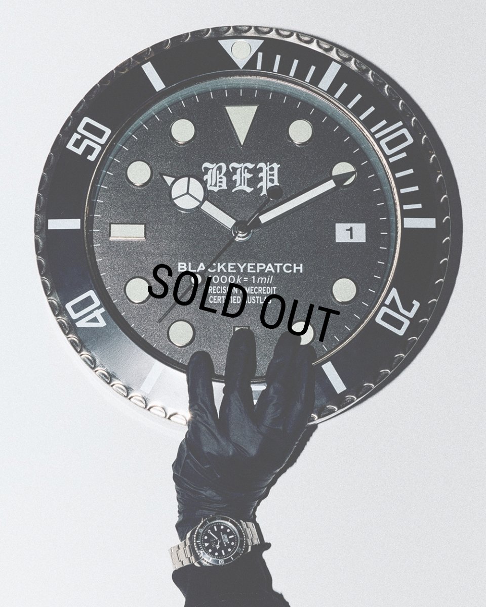 画像3: BlackEyePatch/OE DIAL WALL CLOCK（BLACK） (3)
