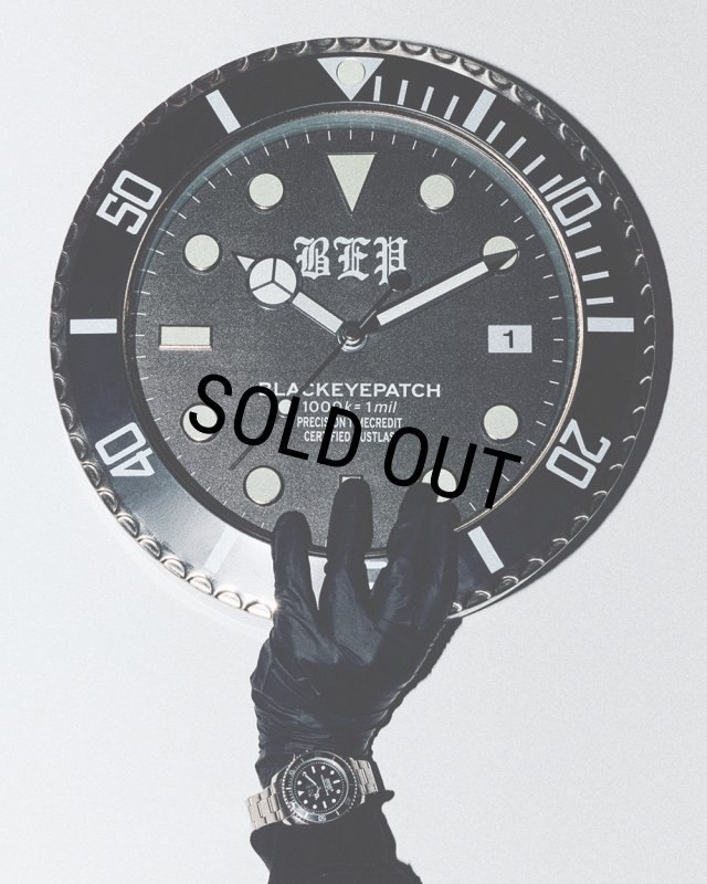 BlackEyePatch/OE DIAL WALL CLOCK（BLACK） - JONAS