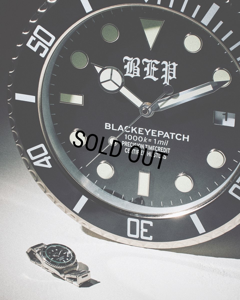 画像2: BlackEyePatch/OE DIAL WALL CLOCK（BLACK） (2)