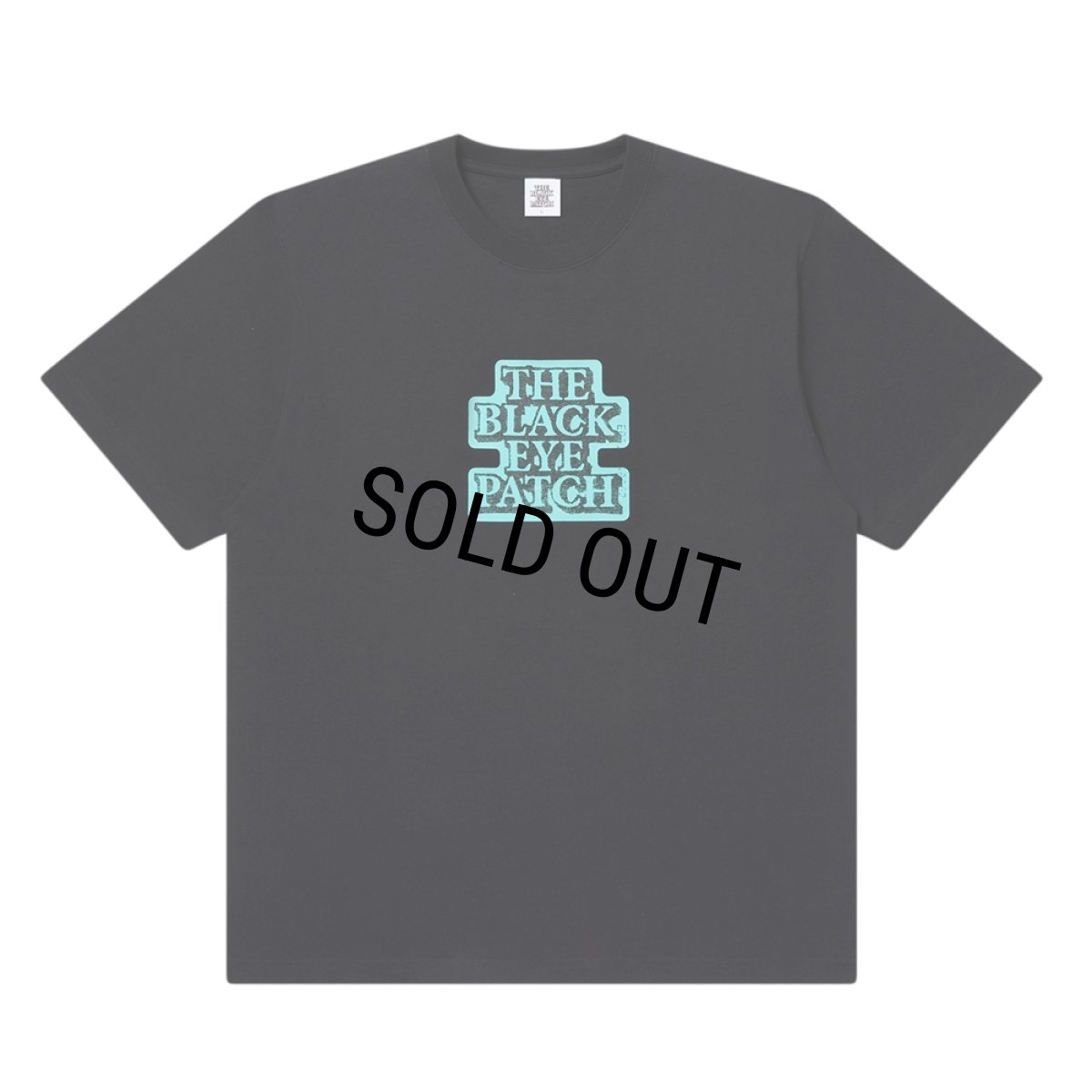 画像1: BlackEyePatch/OG ROBIN'S EGG BLUE TEE（BLACK） (1)