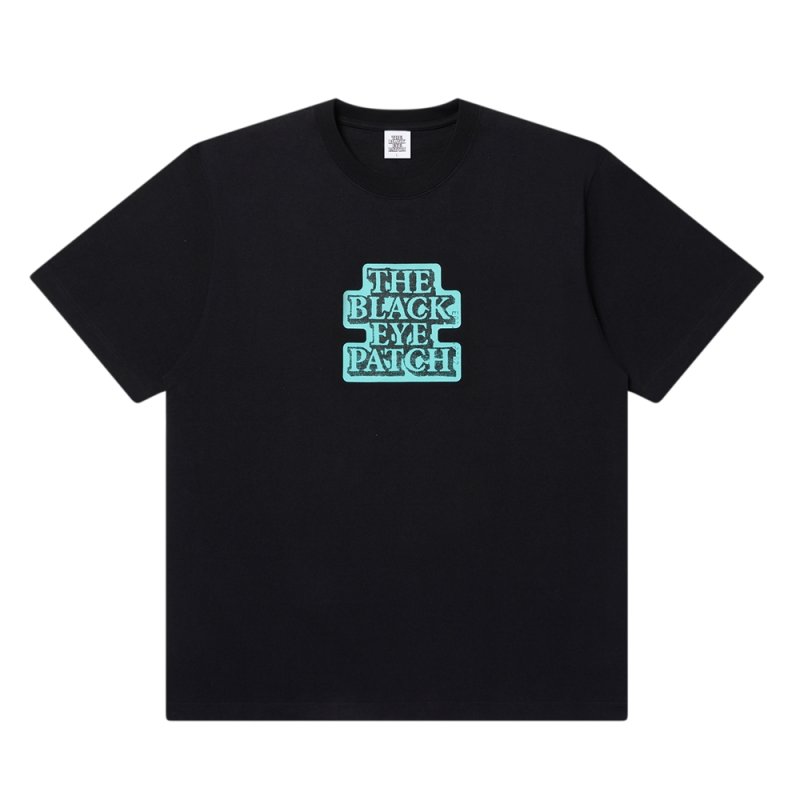 画像1: BlackEyePatch/OG ROBIN'S EGG BLUE TEE(BLACK)