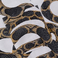 画像5: CALEE/ALLOVER SNAKE PATTERN S/S SH（ICY WHITE）［スネークパターンシャツ-26春夏］ (5)