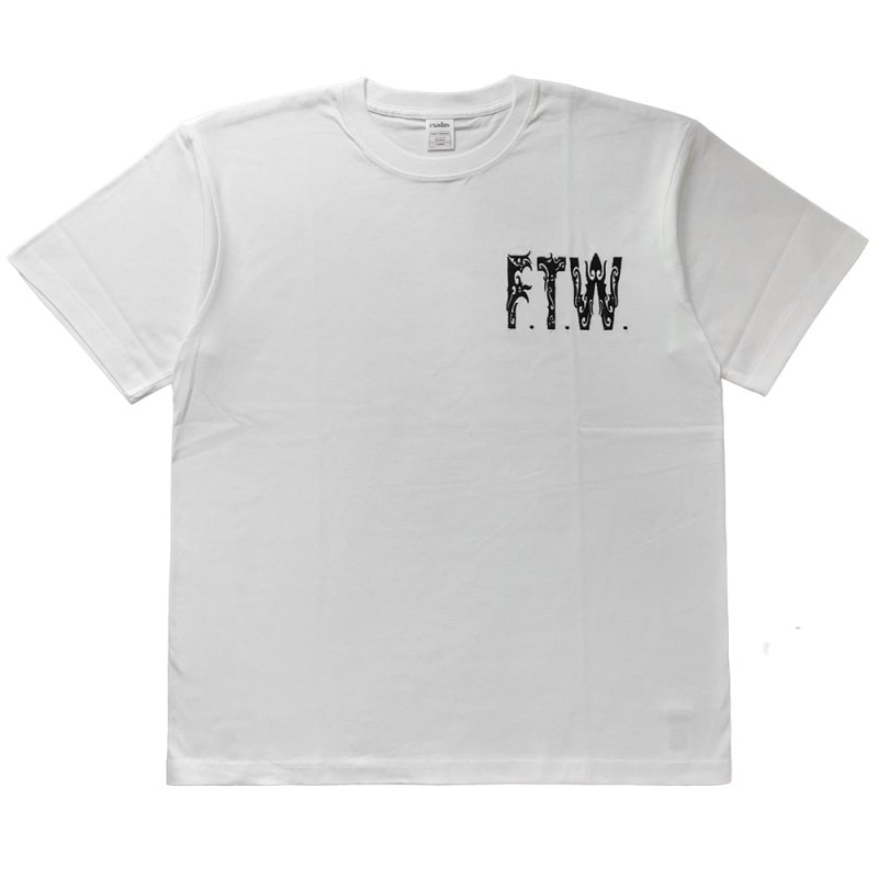 画像1: exodus brand/BORNEO F.T.W. T SHIRT（WHITE）［刺繍T-26春夏］
